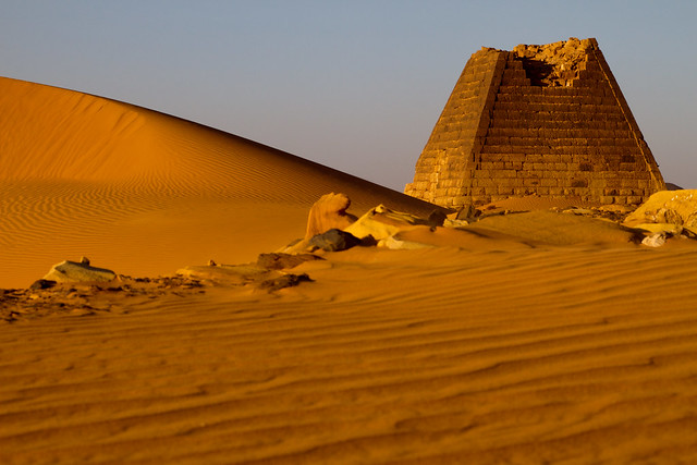 Мистериозните Нубийски пирамиди - най-голямата концентрация на ...