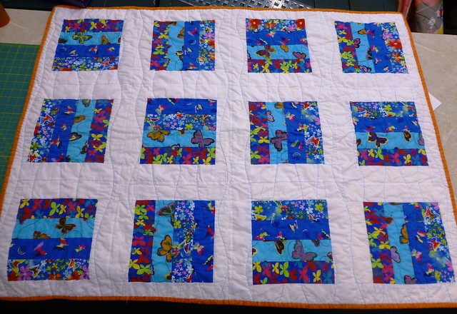 Bee Blessed Baby Quilt