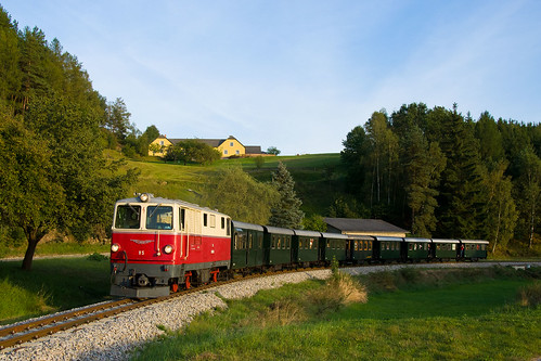 railway železnice train vlak waldviertel waldviertelbahn növog 2095 v5 2095005 lainsitz lainsitztal steinbach austria österreich