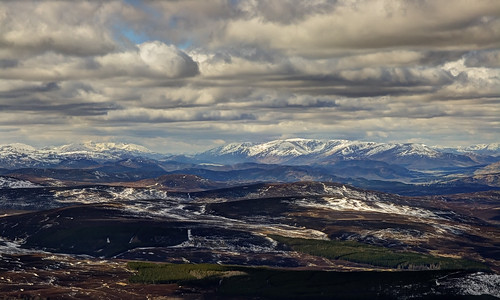 mountain landscape scotland cairngorms munro