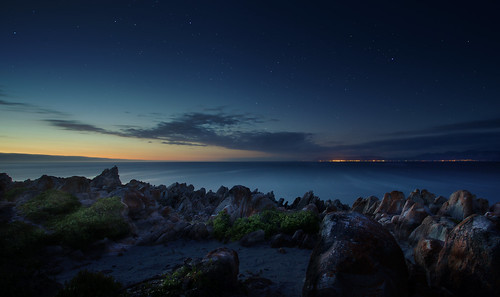 sunset sea stars southafrica rocks dekelders