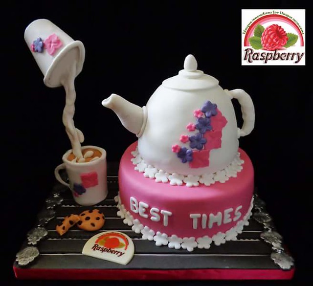 Tea with Milk Cake by Walaa Fathy of Raspberry