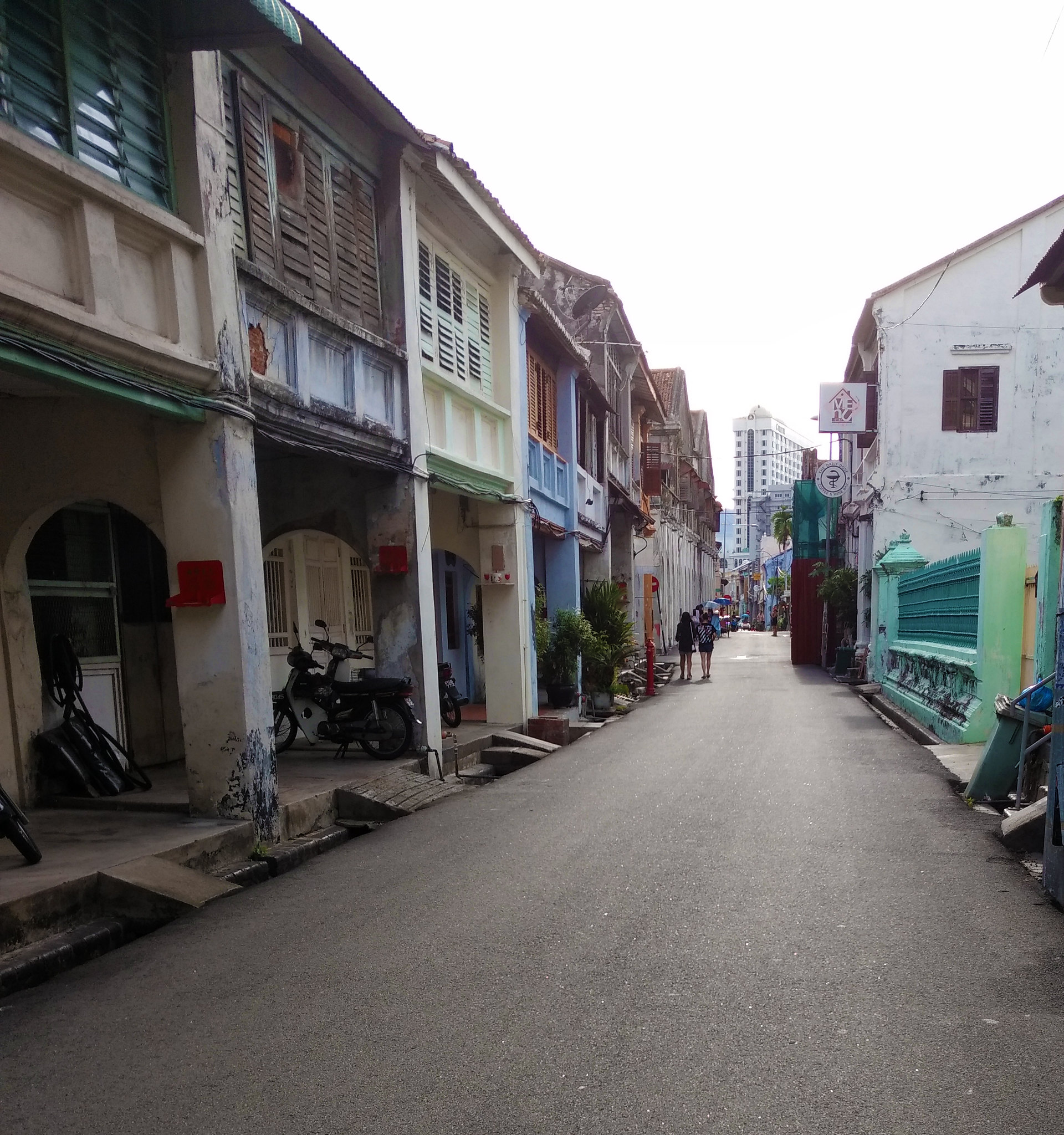 The so charming Armenian street, George Town - Penang