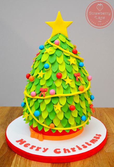 Christmas Cake by Strawberry Lane Cake Company