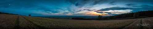 tbnate garrowby nikon nikond750 d750 eastridingofyorkshire yorkshire outdoor outside dusk landscape panorama field wheat sky clouds nature lights sunset bluehour night