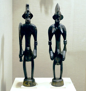 Male and Female Poro Altar Figures (Ndeo)