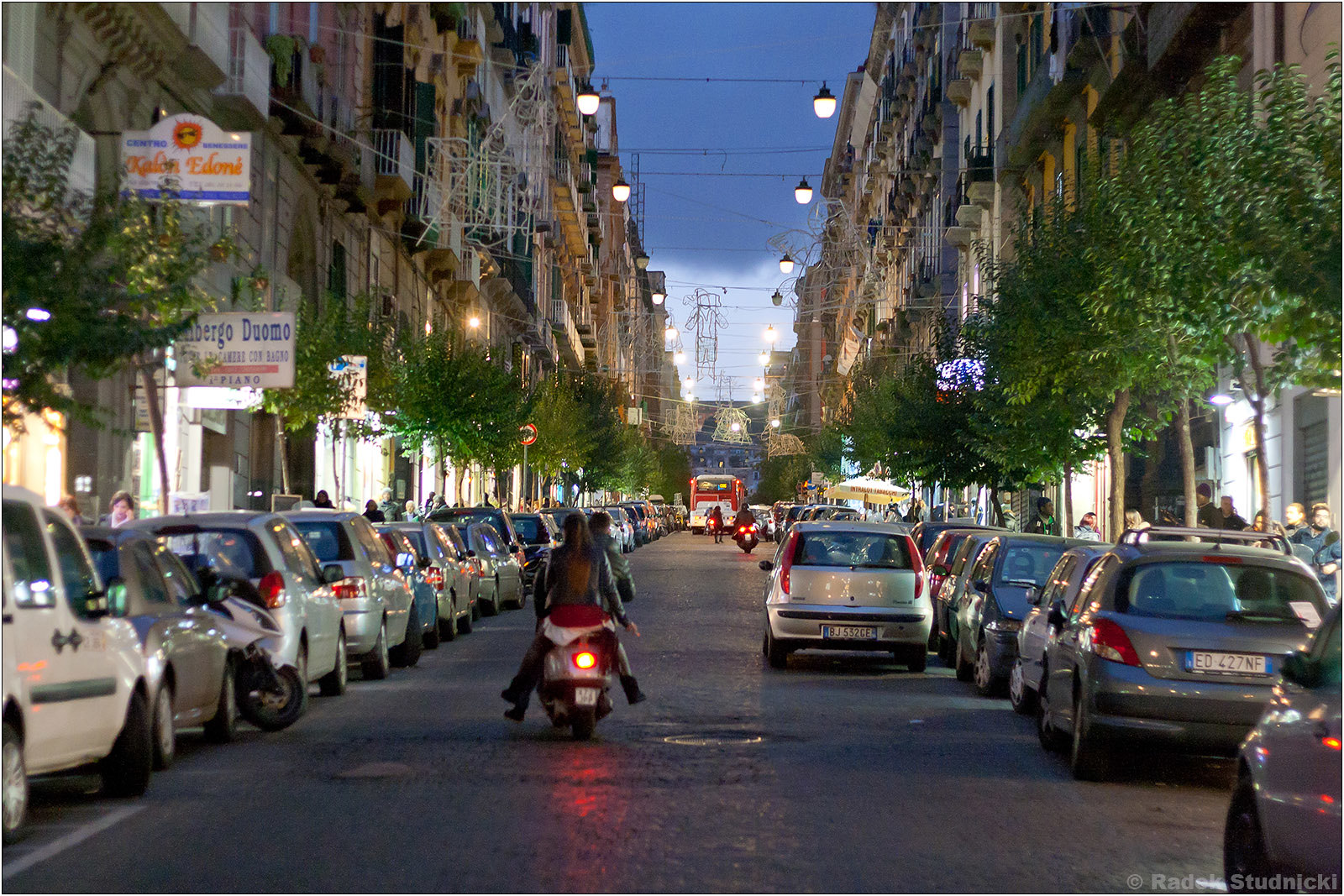 Ruch uliczny w Neapolu