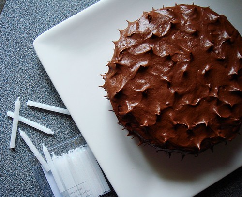 Hershey's Chocolate Cake: Frosted