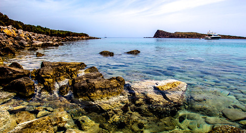 ocean blue sea sky beach water bay kreta greece crete elounda