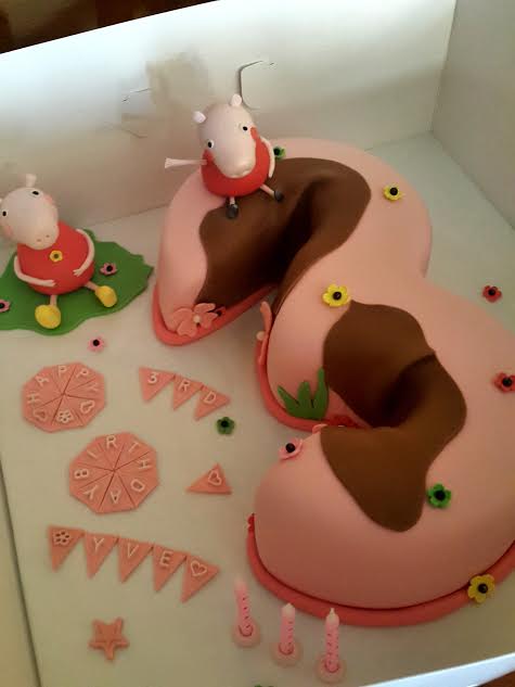 Peppa Pig Cake by Jacqueline Pua