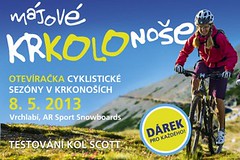 Krkonoše Regioncard a Sportmall.cz otevírají cyklistickou sezónu májovým KrKOLOnošením