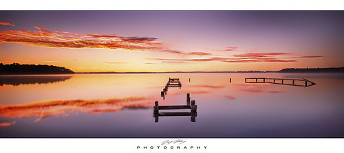 red sky colour sunrise nikon jetty australia nsw d800 1635 firesky morisset