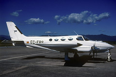 ZZ) Untitled Cessna 340A EC-ERS GRO 25/03/2001