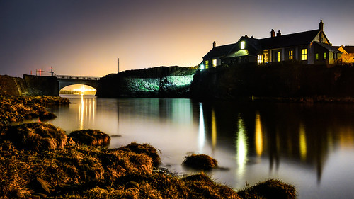 uk longexposure house wales night river landscape coast nikon sigma aberystwyth 1020mm ceredigion ystwyth d3100