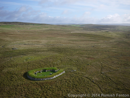 archaeology temple scotland kap archaeological historicscotland kiteaerialphotography neolithic shetlandisles staneydale stanydale september2014
