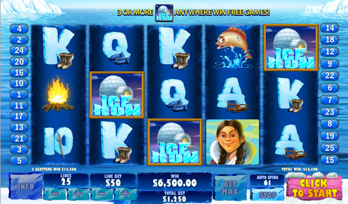 free Ice Run free spins feature
