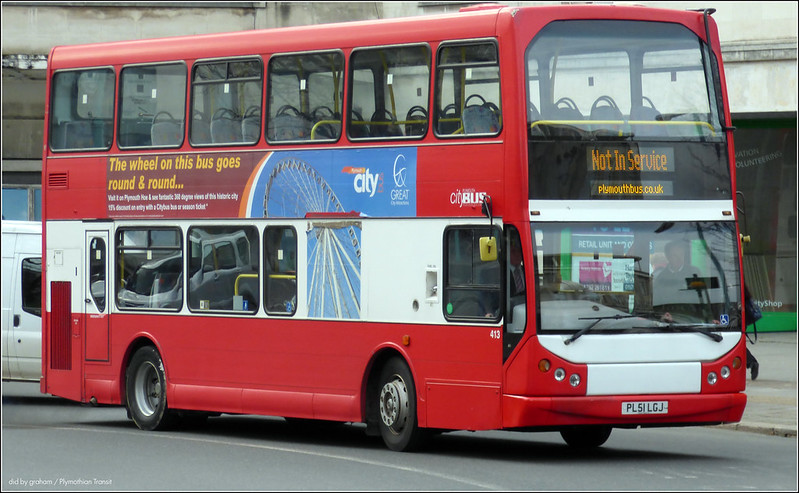 Plymouth Citybus 413 PL51LGJ