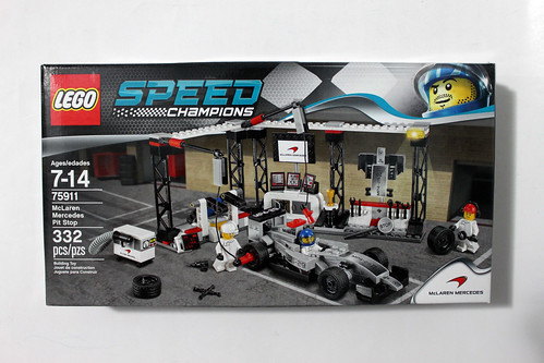 LEGO Speed Champions McLaren Mercedes Pit Stop (75911)