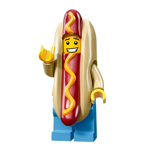 71008 Collectable Minifigures Series 13 Hot Dog Man