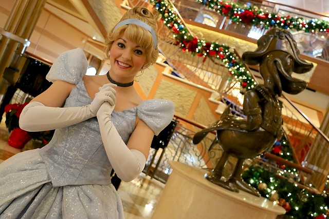 Disney Princess meet-and-greet, Disney Dream cruise ship