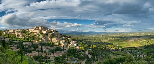 summer france clouds landscapes panoramas provence luberon gordes roussillon vaucluse marchaegeman nikond700 villagespittoresques nikon1635mmf4afsvrged