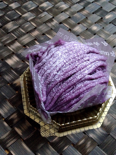 紫芋モンブラン