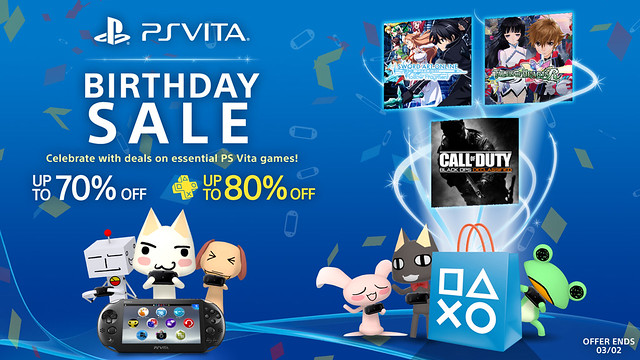 PS Vita Birthday Sale