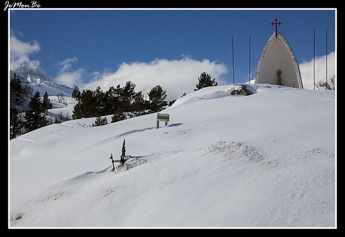 nieve caminodesantiago ermita pirineos pirineoaragones somport jemonbe ermitadelpilar