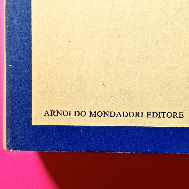 Stefano D'Arrigo, Horcynus Orca. Mondadori 1975. Resposabilità grafica non indicata. Prima di sovracoperta (part.), 2