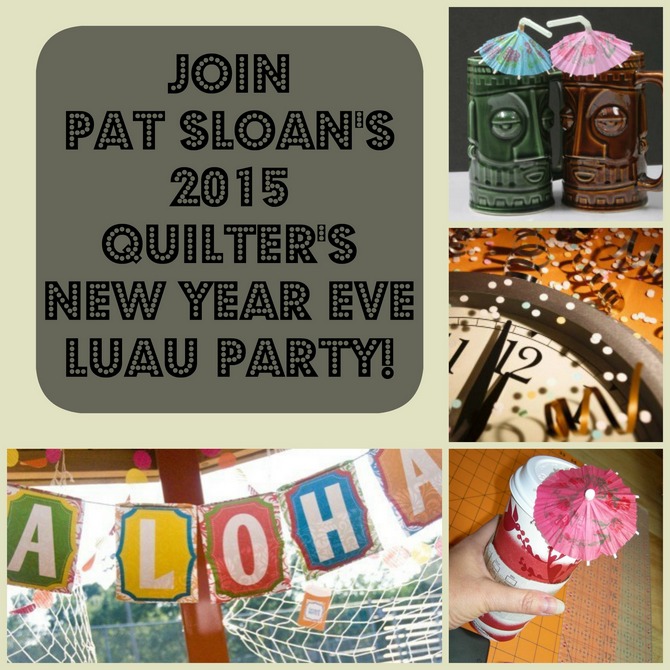 pat sloan 2015 New Years eve Luau party