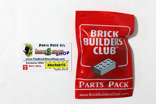 Brick Builders Club February 2015 Box