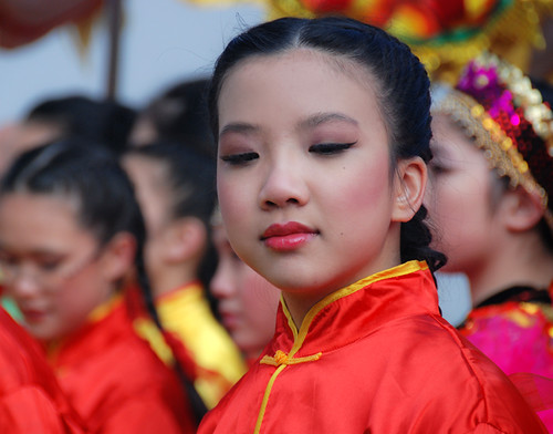Vancouver's Chinese New Year 2015: Dancers Posing