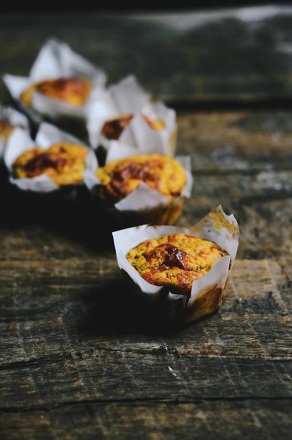 Savory Sweet Potato Quinoa Muffins | A Brown Table | @abrowntable
