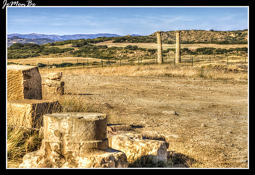 losbañales uncastillo cincovillas jemonbe romano ruinas layana zaragoza yacimiento arqueologico acueducto