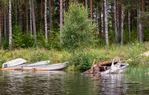 bergslagen boat båt lake ludvika sjö vatten water dalarnaslän sverige se
