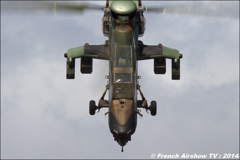 EC-665 Tigre,EC 665 ,Solo display, Airbus Helicopter Meeting des 60 ans de l'ALAT 2014 ,Cannet des Maures