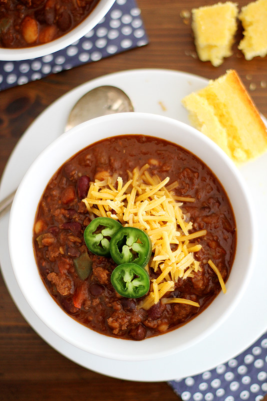 Dad's Beef and Red Wine Chili | Girl Versus Dough