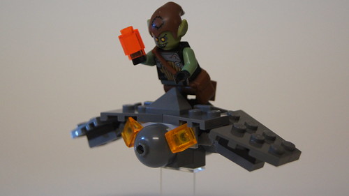 green lego spiderman goblin glider marvel universe