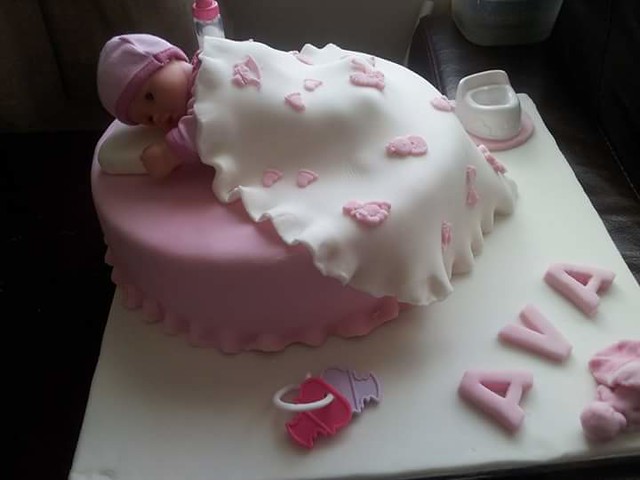 Cute Baby Cake by Maria Veronica Yvonne Cruz of Yvonne's Cakes and Cupcakes
