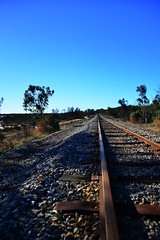 Rail way in Gingin, WA