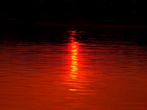 light sunset red sun india lake black reflection nature water beautiful photography flickr colours sony chandigarh newlakesector42 sonydschx400v ricktoor