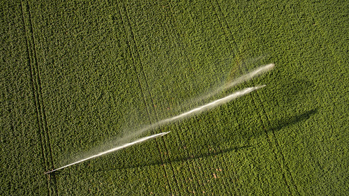 field farm july sprinkler aerialphotography irrigation drone 2016 watercanon dji quadcopter phantom3pro