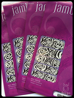 Zentangle® Inspired Art Nail Wraps : Diva Dance (packaged)