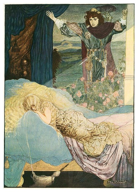 008-Grimm’s Fairytale Treasure-1923- Illust. Gustaf Tenggren-via Animation Resources