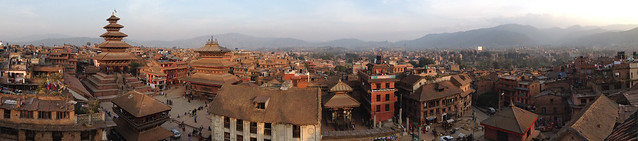 Panoramic View of Bhaktapur