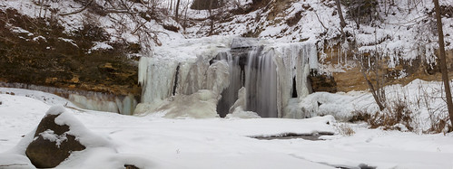 park winter ice wisconsin canon waterfall north january falls wi 24105