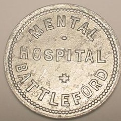 Mental Hospital Battleford token obverse