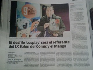 9º Salón del Cómic y Manga de Castilla y León. Rueda de Prensa en Medios.