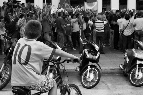 brasil 10 criança futebol greve manifestação direitoscivis