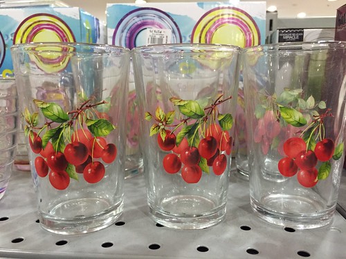 cherry drinking glasses